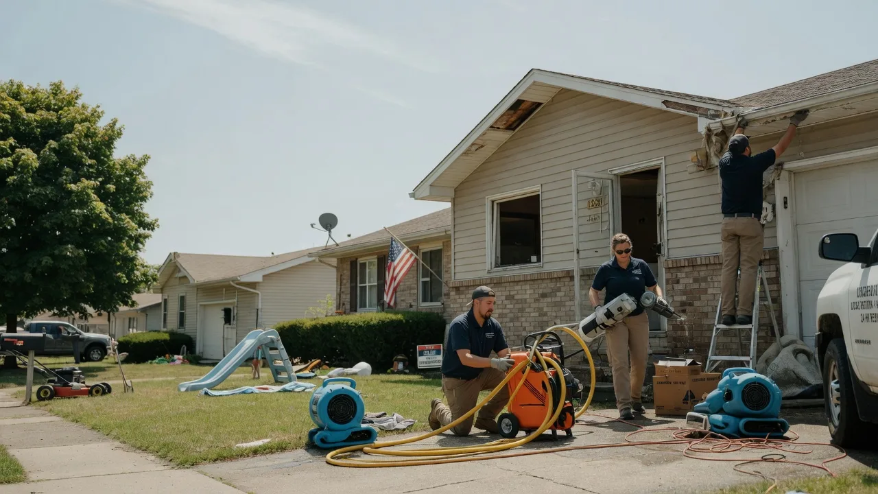 Water Damage Restoration in Olpe, KS near me